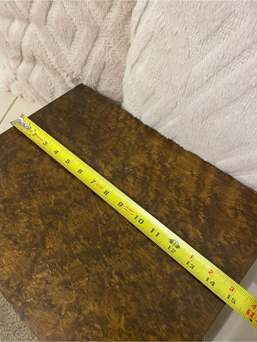 Wood-Effect Drawer Liner Panel in Brown - Home Storage & Organization
